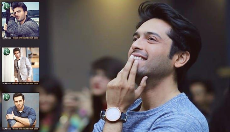 Fahad Mustafa joins the race of "most handsome men 2018"