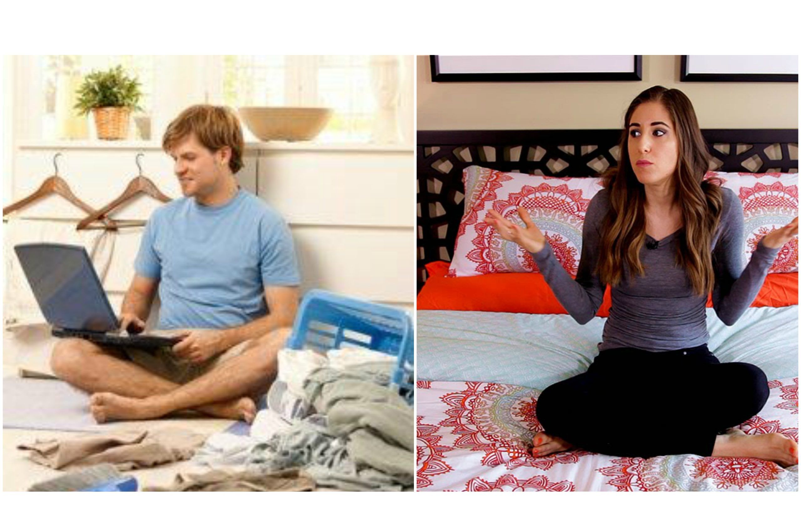How to deal with the messy partner when you are a germ freak