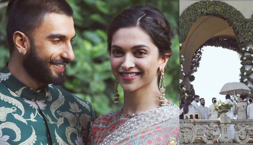 Reportedly, Deepika--Ranveer's first wedding photos are out