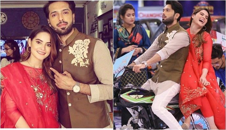 Minal Khan recreates a fun scene from Jeeto Pakistan