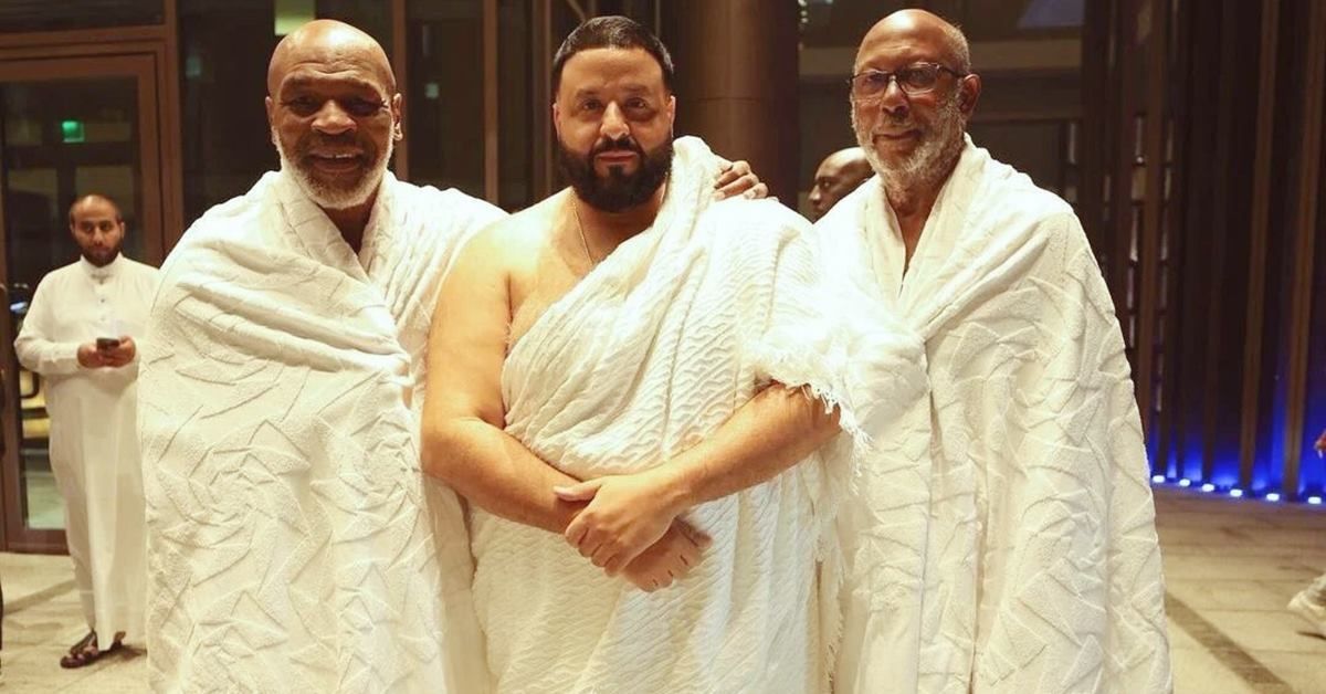 Mike Tyson, DJ Kheled perform Umrah together