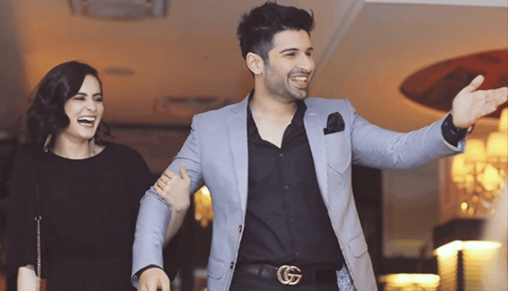 In Pictures: Aiman Khan Surprises Her Fiancé Muneeb Butt