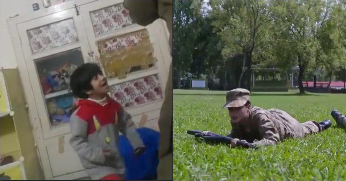 Watch: Fan trains his "Sinf e Aahan"