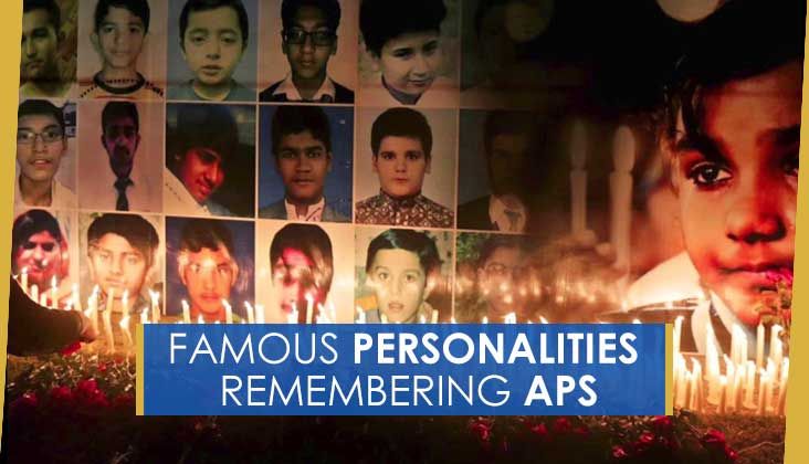 Famous personalities remembering APS