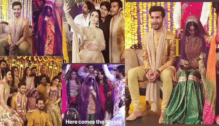 Feroze Khan's Mehndi was literally LIT!