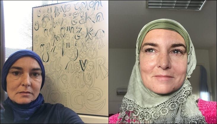 Irish singer Sinéad O'Connor embraces Islam becoming Shuhada' Davitt
