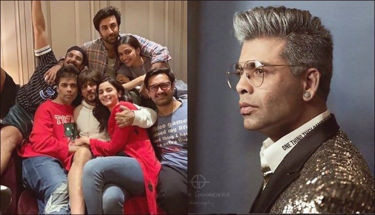 Karan Johar Hints "The biggest BLOCKBUSTER ever!"