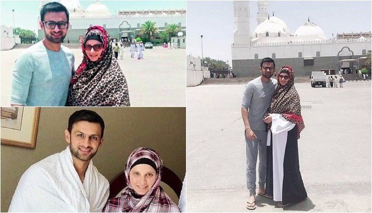 In Pictures: Parents-To-Be, Sania And Shoaib Perform Umrah