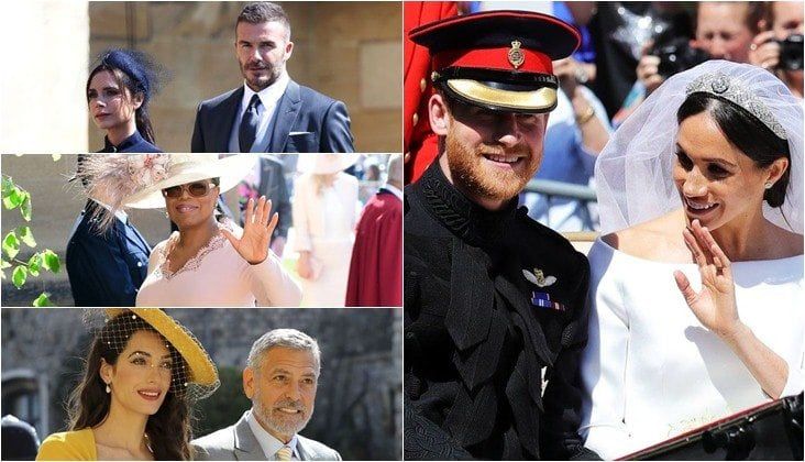 In Pictures: Royal Wedding Shimmers With A-List Celebs