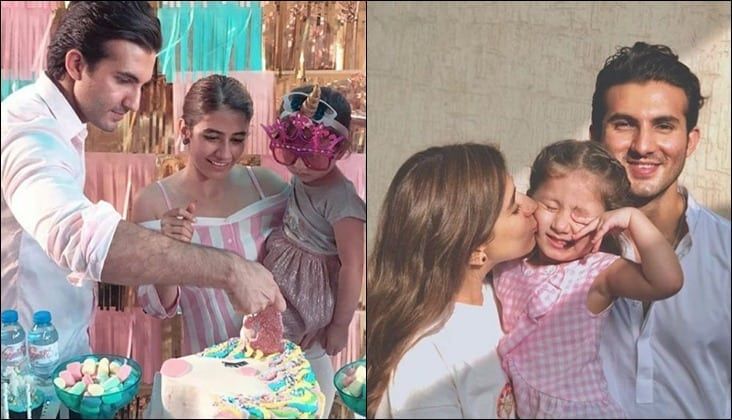 In Pictures: Syra and Shahroz Celebrate Baby Nooreh's Unicorn-themed Birthday