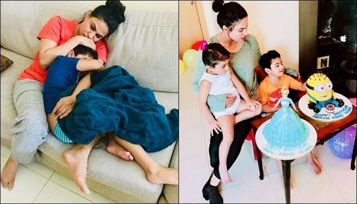 Ever Wondered Why is Veena Malik The Best Mom Ever?