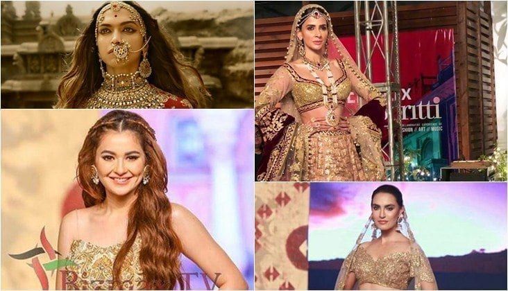 In Pictures: Pakistan's Top Models Slay 'Padmaavat' Outfits