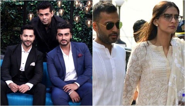 Karan, Varun And Arjun All Revved Up For Sonam Kapoor's Wedding