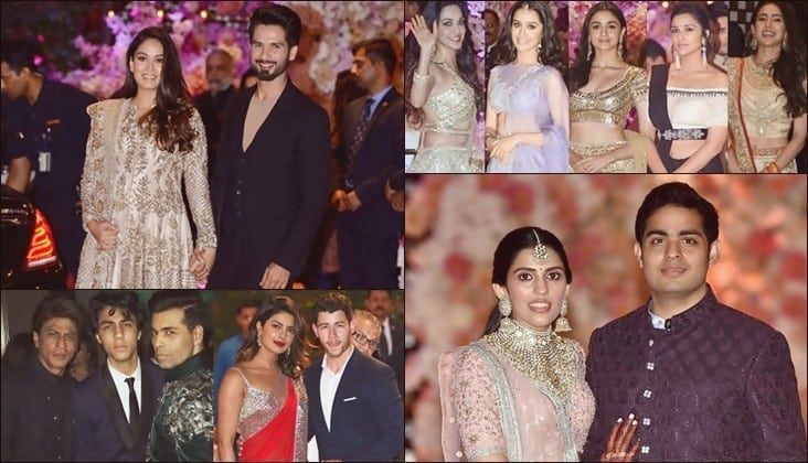 In Videos: Stars Galore At Ambanis' Engagement Celebration