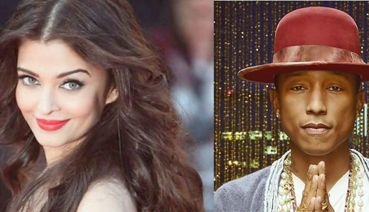 Aishwarya slays Vogue Cover With Rapper Pharrell Williams