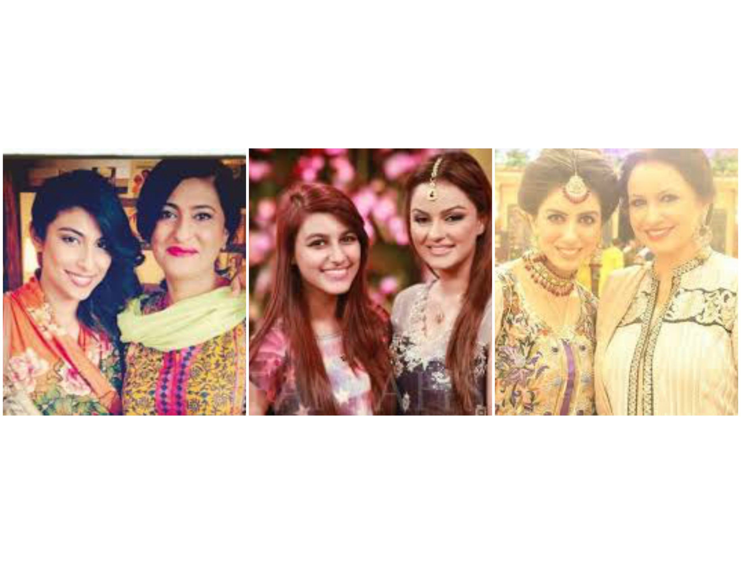 Pakistani Celebrity Mothers & Daughters.