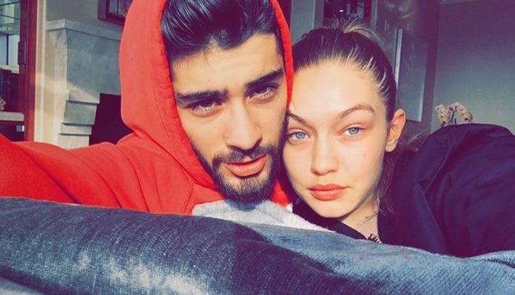Zayn Still Got Gigi's eyes on him
